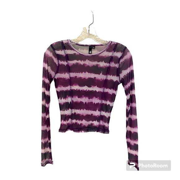 Purple Mesh Garage Long Slueeve - Picture 4 of 10